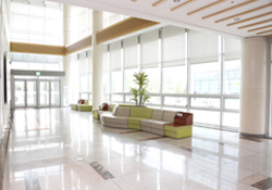 건강증진센터 로비 전경