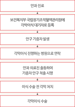 각막이식 절차