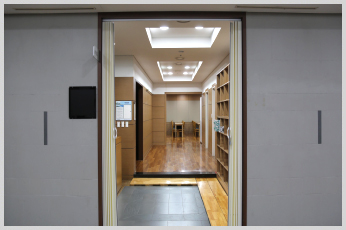 조문실 입구 사진