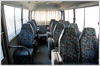 중형버스25인승 내부모습 사진