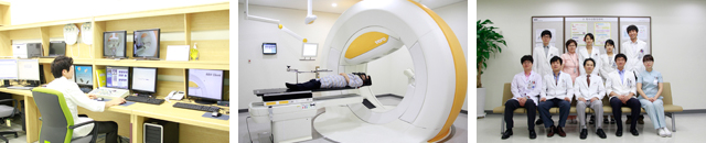 아시아 최초 방사선 암추적 치료장비 베로 도입 사진