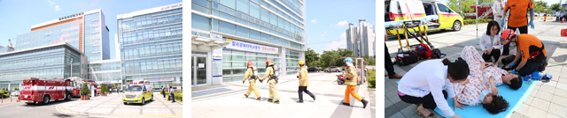 합동소방훈련 (서부소방서, 읍내119안전센터) 사진