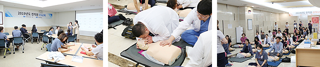 전직원 CPR 및 CS 교육 사진