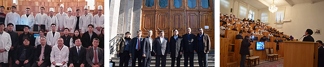 우즈베키스탄 사마르칸트에서 한국형 의료시스템 전수 사진